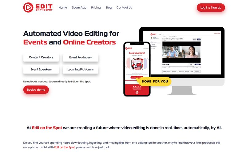 Edit on the Spot