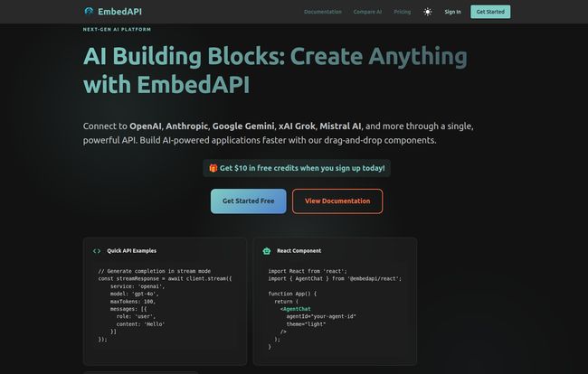 EmbedAPI