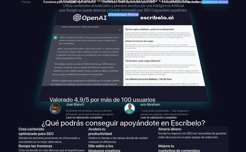 Escríbelo
