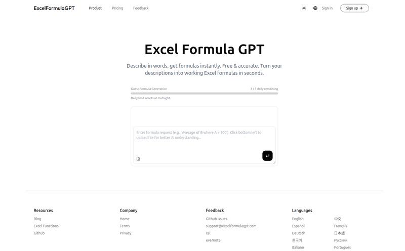 ExcelFormulaGPT
