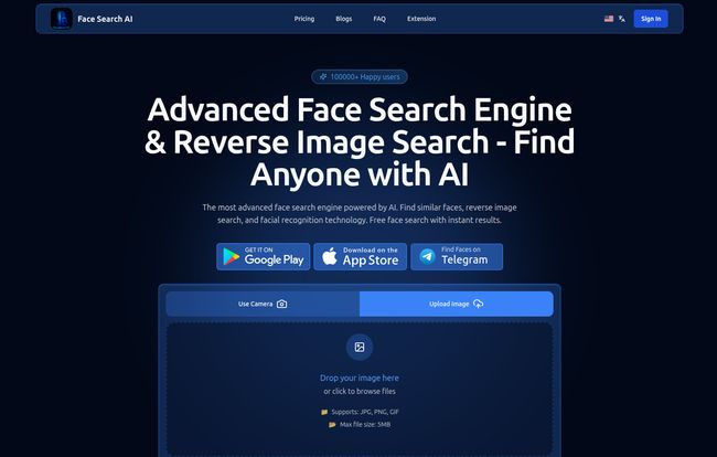FaceSearch AI