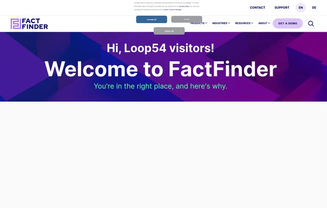 FactFinder