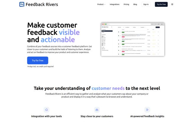 Feedback Rivers