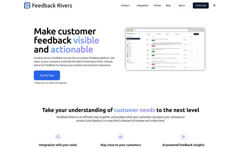Feedback Rivers