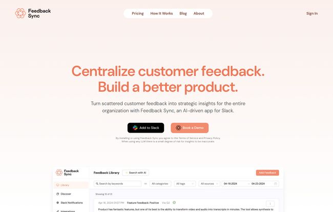 Feedback Sync