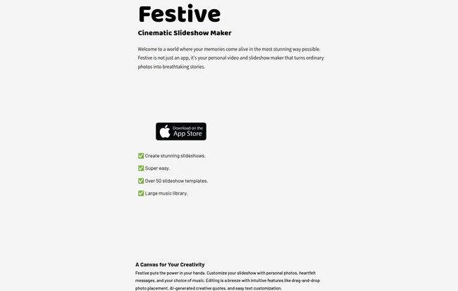 Festive Slideshow Maker