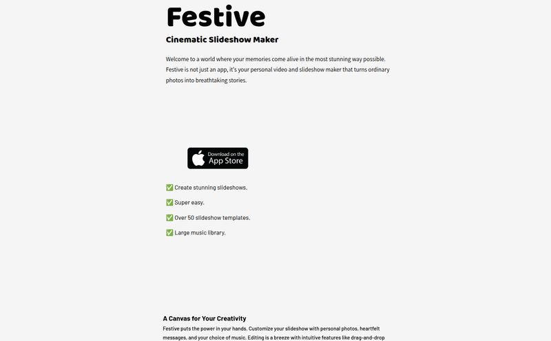 Festive Slideshow Maker