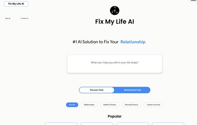 Fix My Life AI