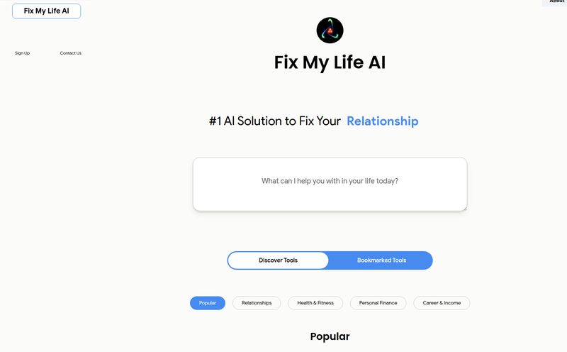 Fix My Life AI