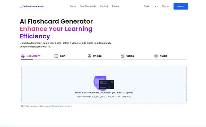 Flashcard Generator