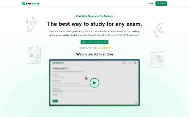 FlexNotes - AI Quiz Generator