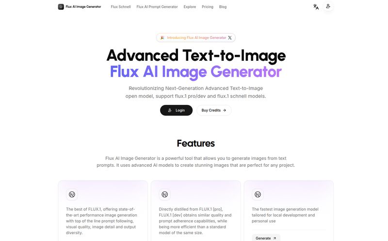 Flux AI Image Generator