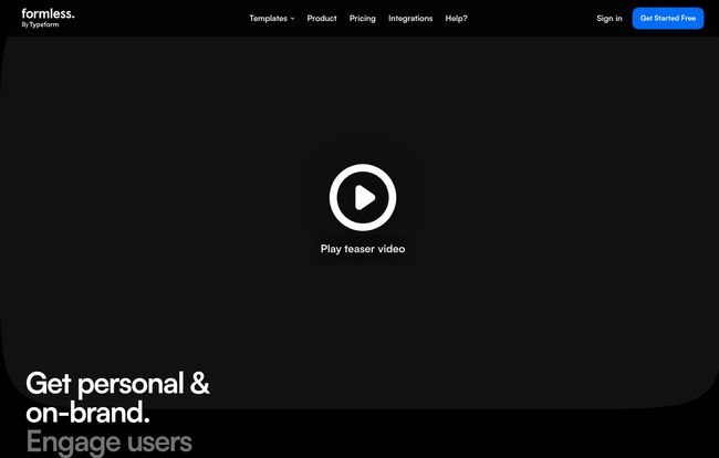 Formless by Typeform