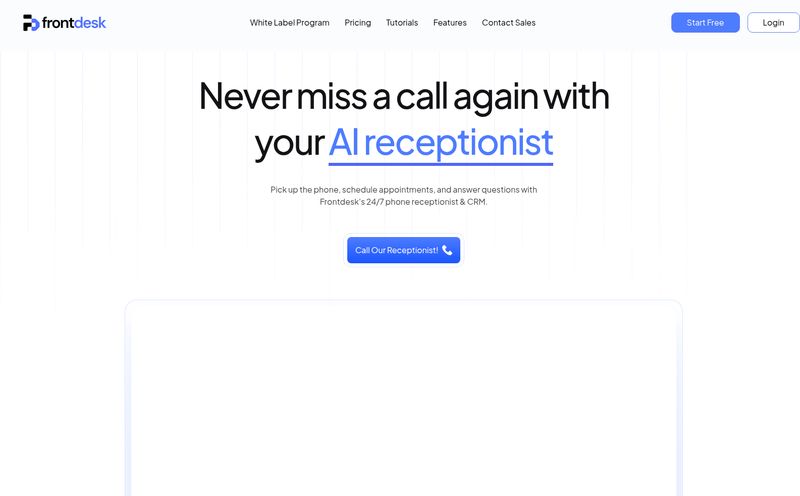 Frontdesk | AI Phone Receptionist