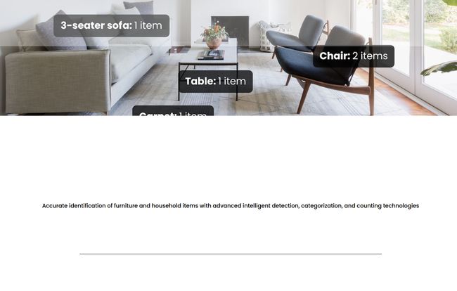 Furniture & Household Item Recognition API