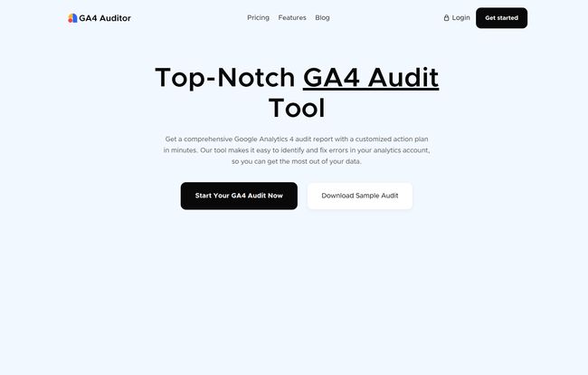 GA4 Auditor