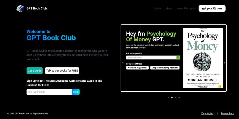 GPT Book Club