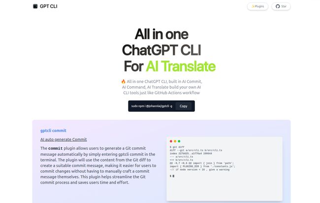 GPT CLI