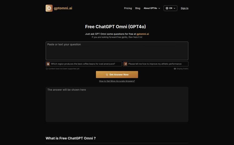 GPT Omni