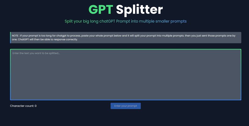 GPT Splitter