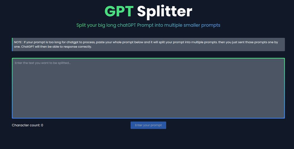 GPT Splitter
