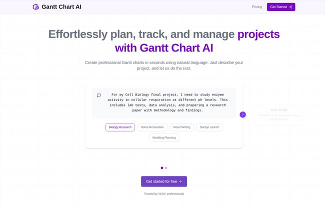 GanttChart AI