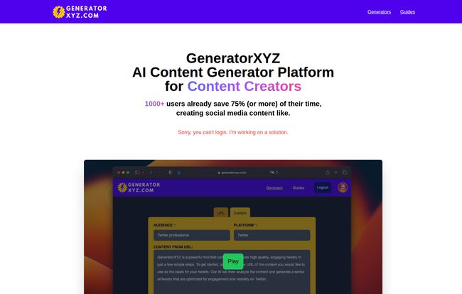 GeneratorXYZ