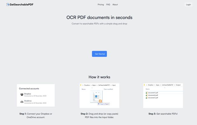 GetSearchablePDF
