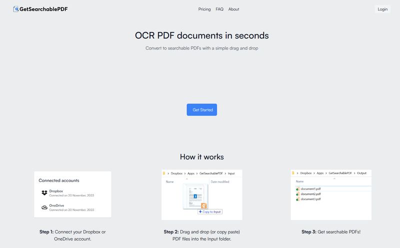 GetSearchablePDF