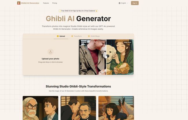 Ghibli AI Generator
