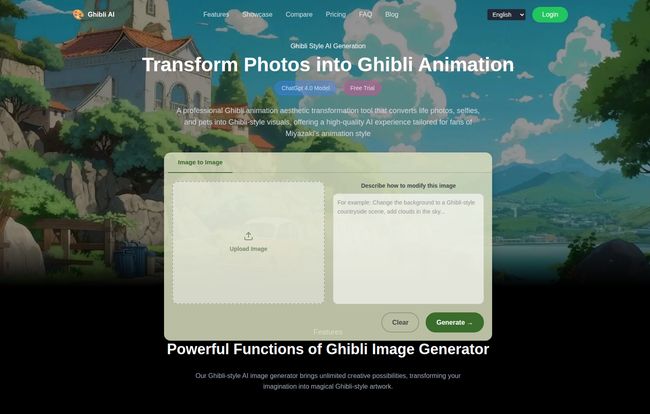 Ghibli AI Image Generator