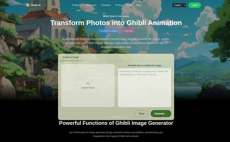 Ghibli AI Image Generator