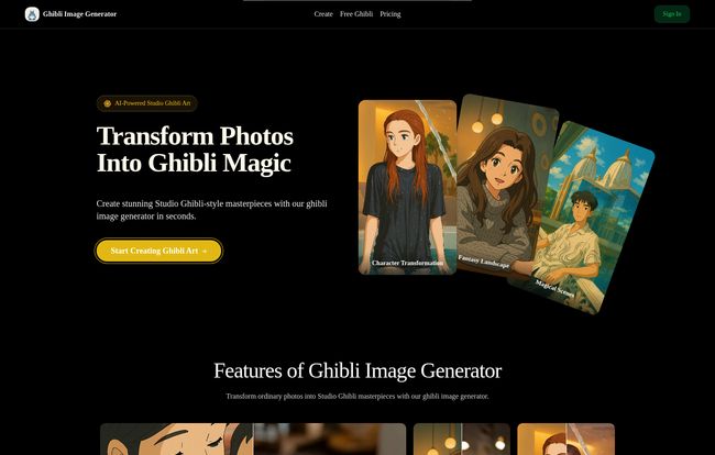 Ghibli Image Generator