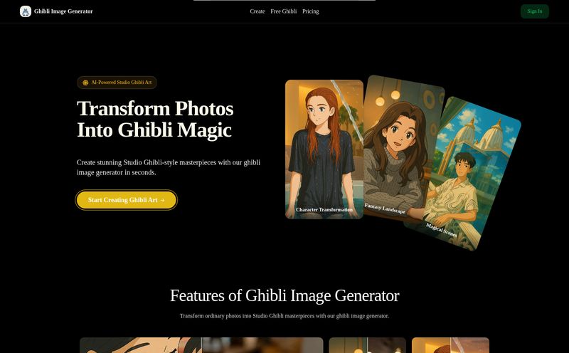 Ghibli Image Generator