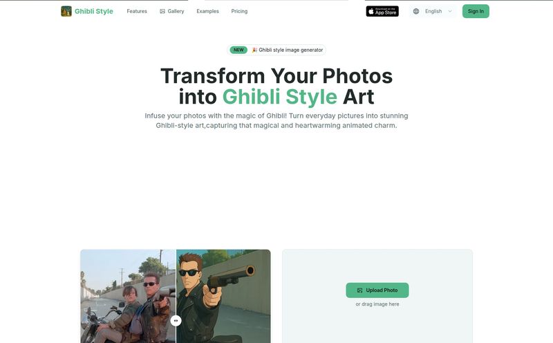 Ghibli Style - AI Photo to Anime Style Generator