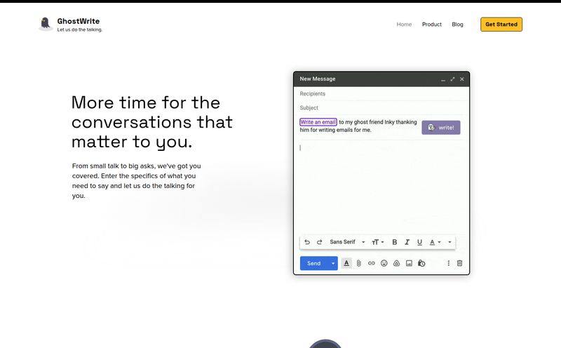 Ghostwrite: AI Email Writing Assistant