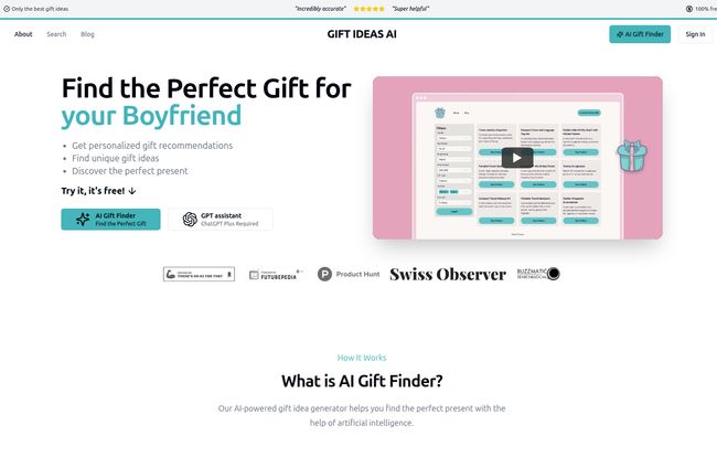 Gift Ideas AI