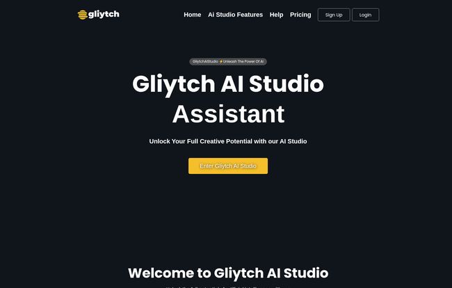 Gliytch AI Studio