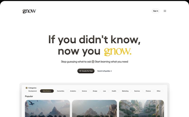 Gnow