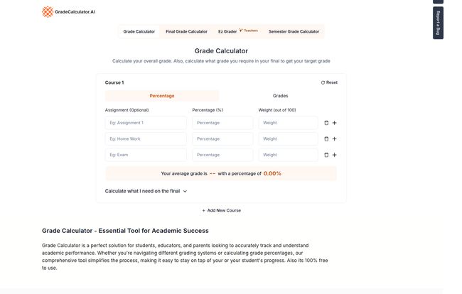 GradeCalculator.AI