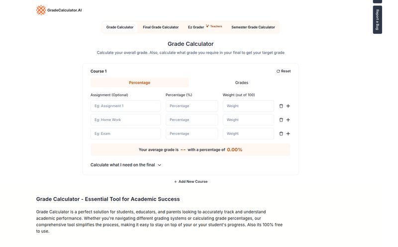 GradeCalculator.AI