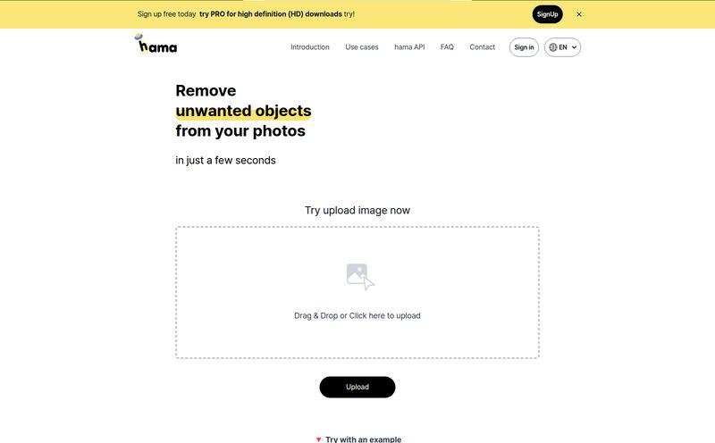 HAMA | AI Object remover, Image Eraser