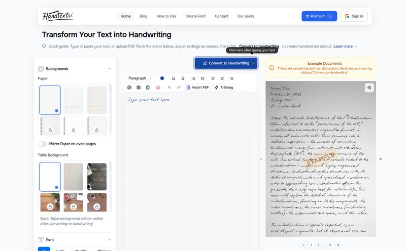 HandtextAI