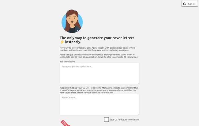 Hello Hiring Manager