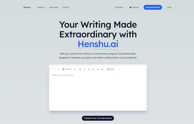 Henshu.ai