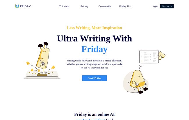 HeyFriday - Ultimate AI Writer