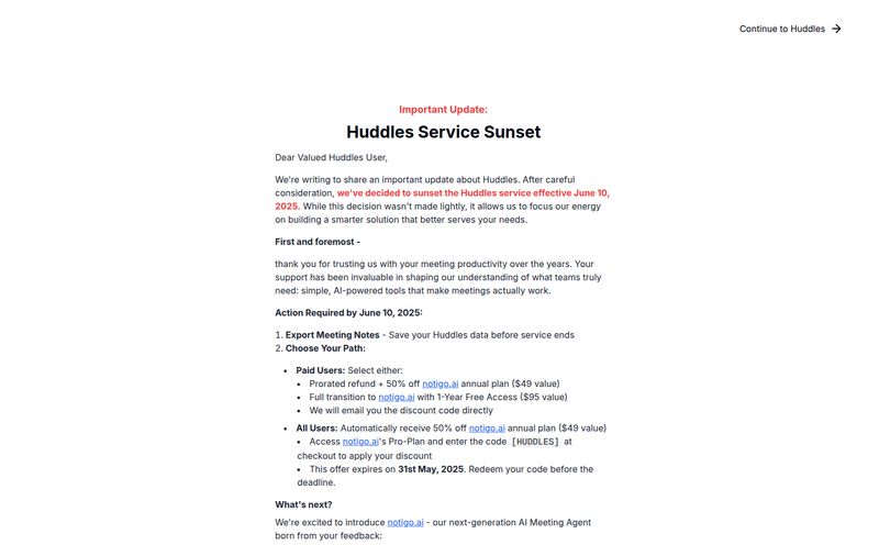 Huddles.App