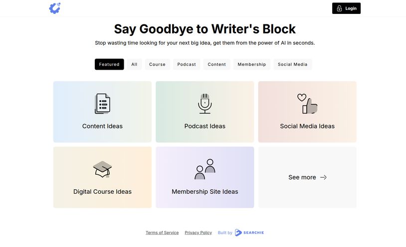 Idea Generators - Copy Creator