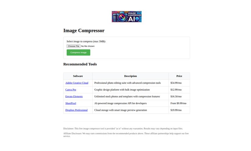 Image Compressor AI