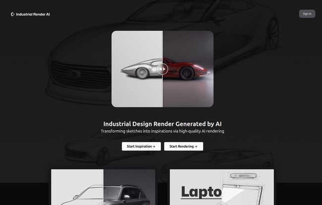 Industrial Render AI